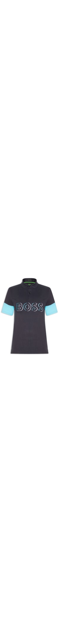 Polo Masculina Manga Curta Pavel Regular fit - Azul