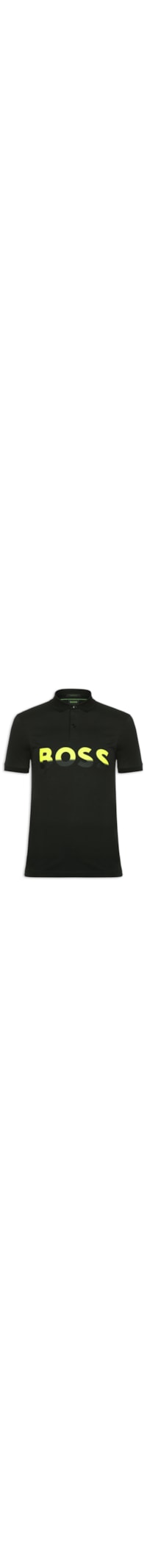 Polo Masculina Manga Curta Pavel Regular fit - Preto