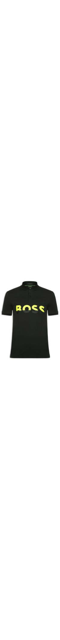 Polo Masculina Manga Curta Pavel Regular fit - Preto