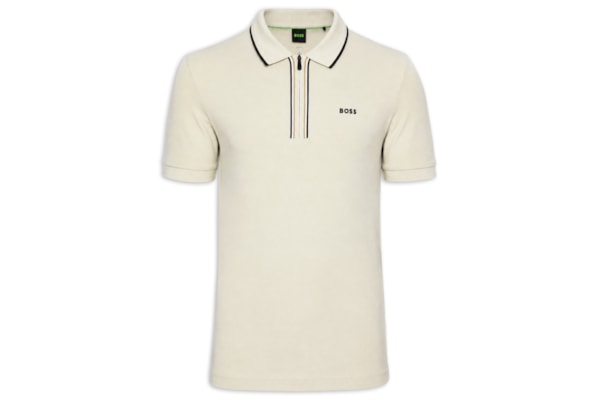 Polo Masculina Manga Curta Philix Goc - Bege