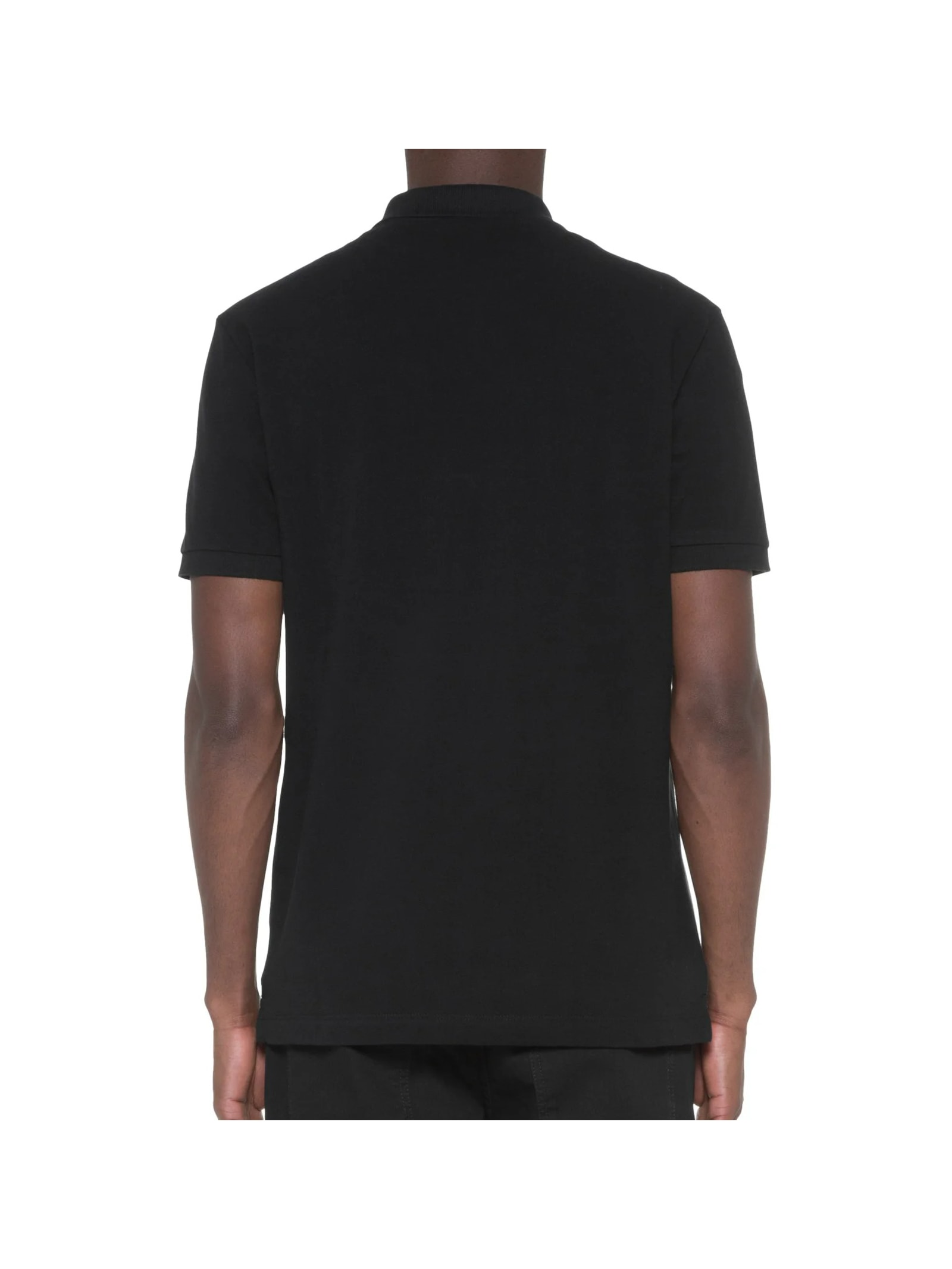 Polo Masculina Manga Curta Piquet Básica  Preto Reserva