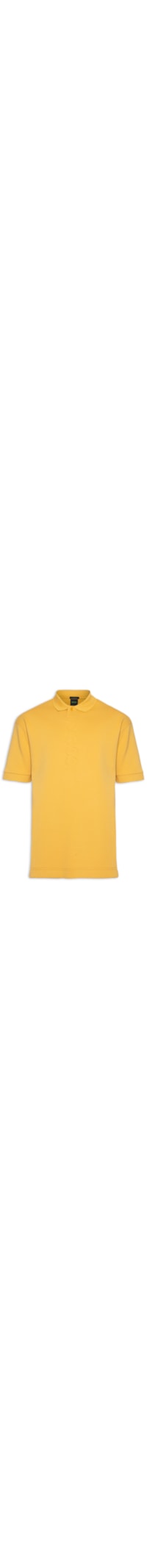 Polo Masculina Manga Curta Pirax - Amarelo
