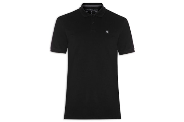 Polo Masculina Manga Curta Premium - Preto 
