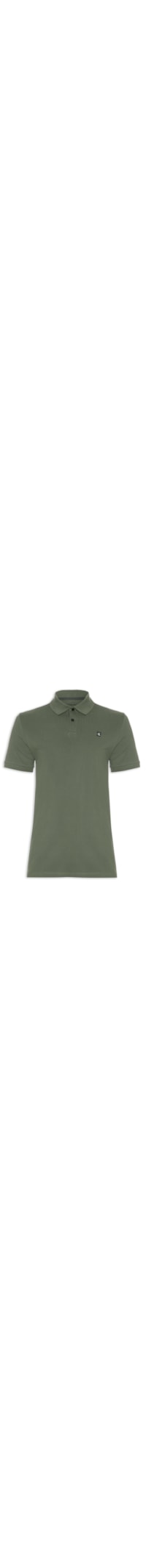 Polo Masculina Manga Curta Premium - Verde