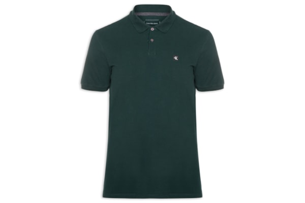 Polo Masculina Manga Curta Premium - Verde