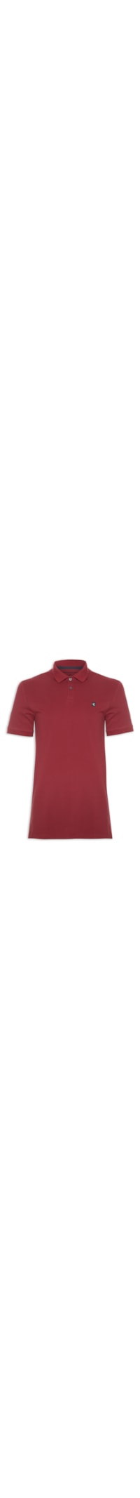 Polo Masculina Manga Curta Premium - Vermelho