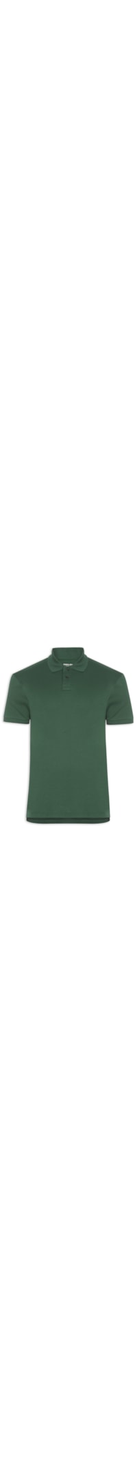 Polo Masculina Manga Curta Supersoft - Verde
