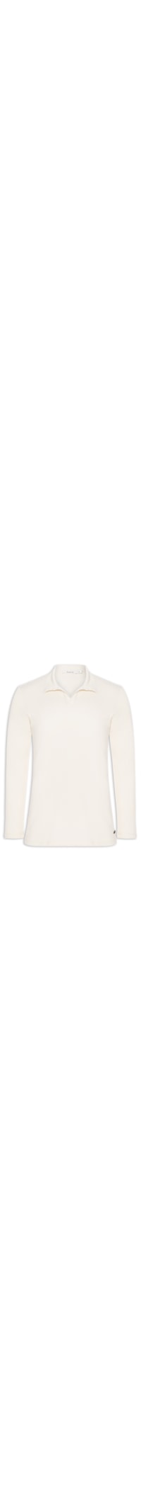 Polo Masculina Manga Longa Milford - Branco