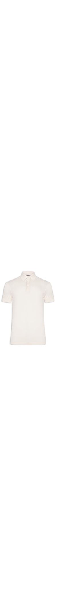 Polo Masculina Mercerized Piquet Slim - Bege