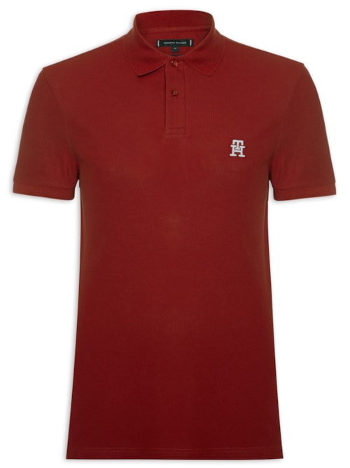 Polo Masculina New IMD Regular - Vermelho