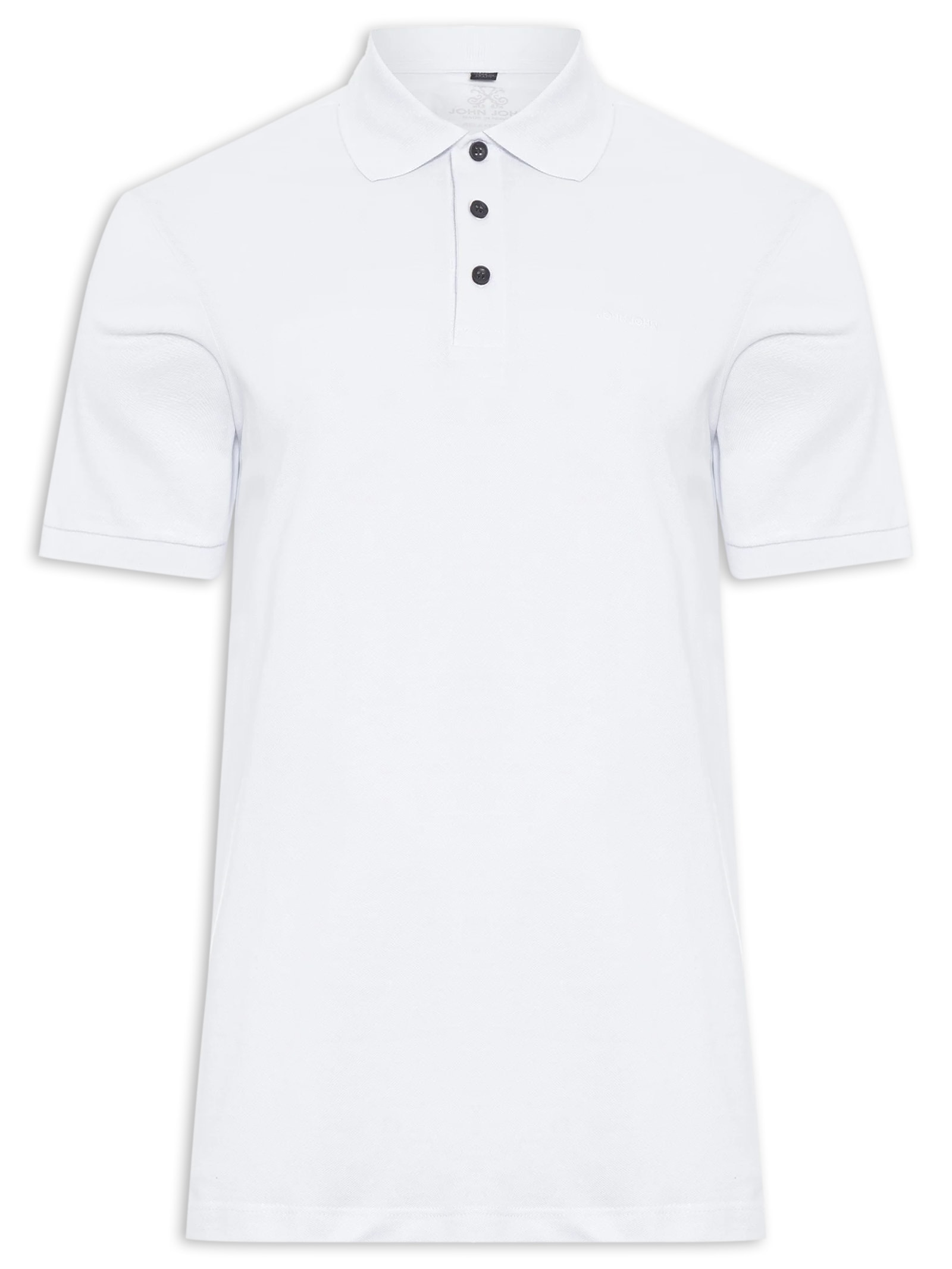 Polo Masculina New Simple Basic Branco John John
