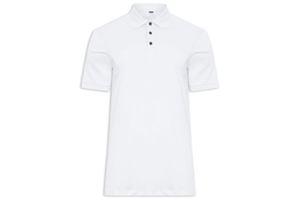 Polo Masculina New Simple Basic - Branco