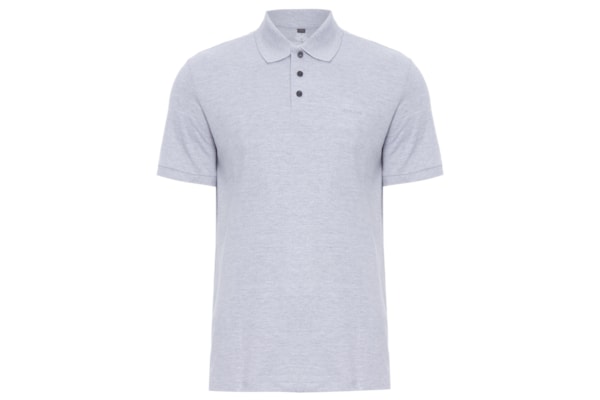 Polo Masculina New Simple Basic - Cinza