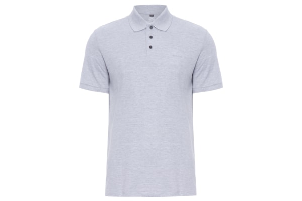 Polo Masculina New Simple Basic - Cinza