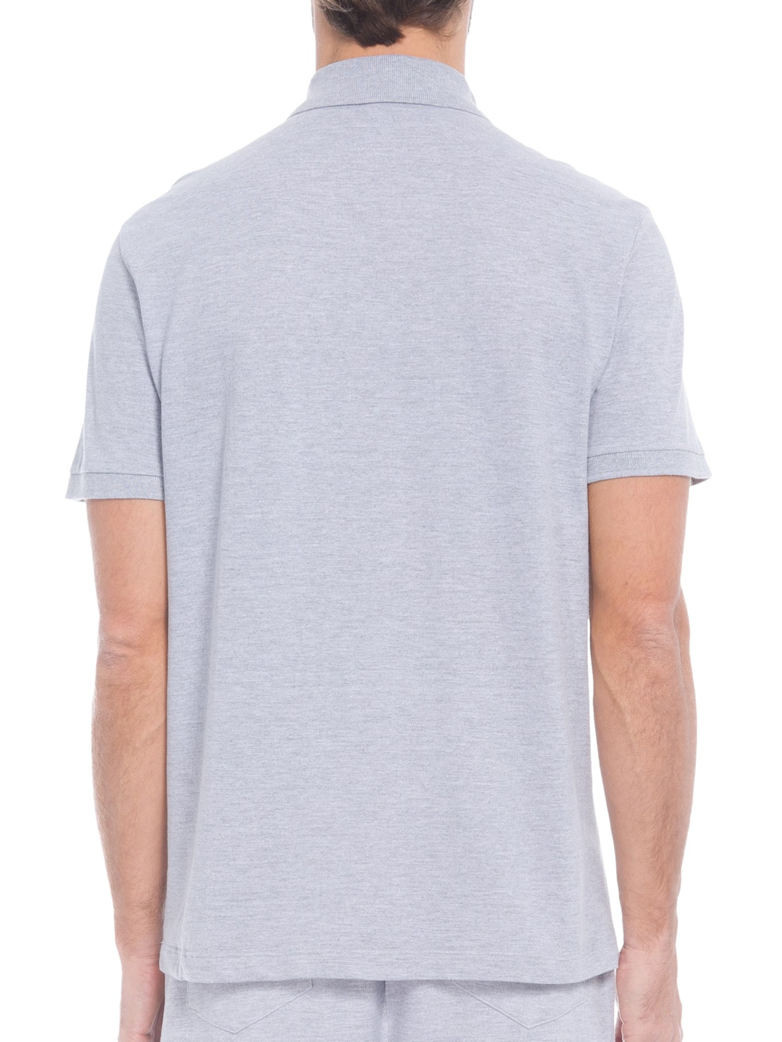 Polo Masculina New Simple Basic Cinza John John