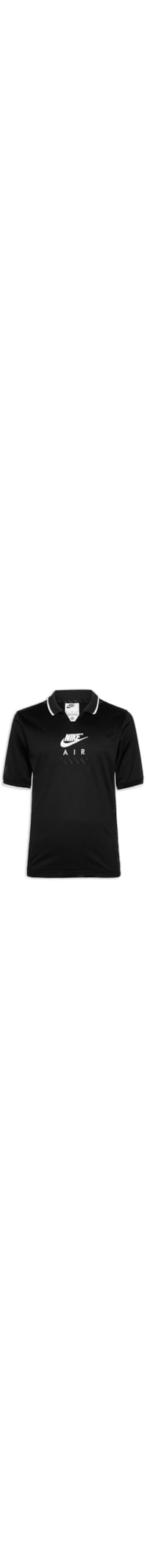 Pólo Masculina Nike Air Soccer - Preto