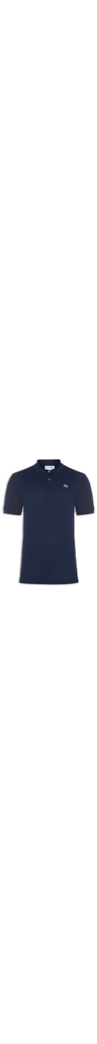 Polo Masculina Original Classic Fit L.12.12 Em Piquet De Algodão - Azul