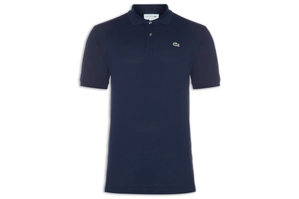 Polo Masculina Original Classic Fit L.12.12 Em Piquet De Algodão - Azul