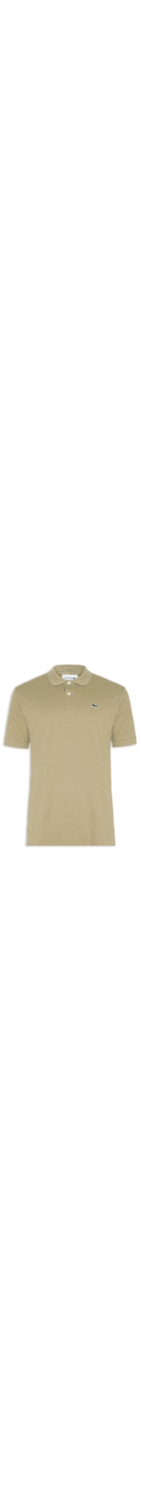 Polo Masculina Original Classic Fit L.12.12 Em Piquet De Algodão - Bege