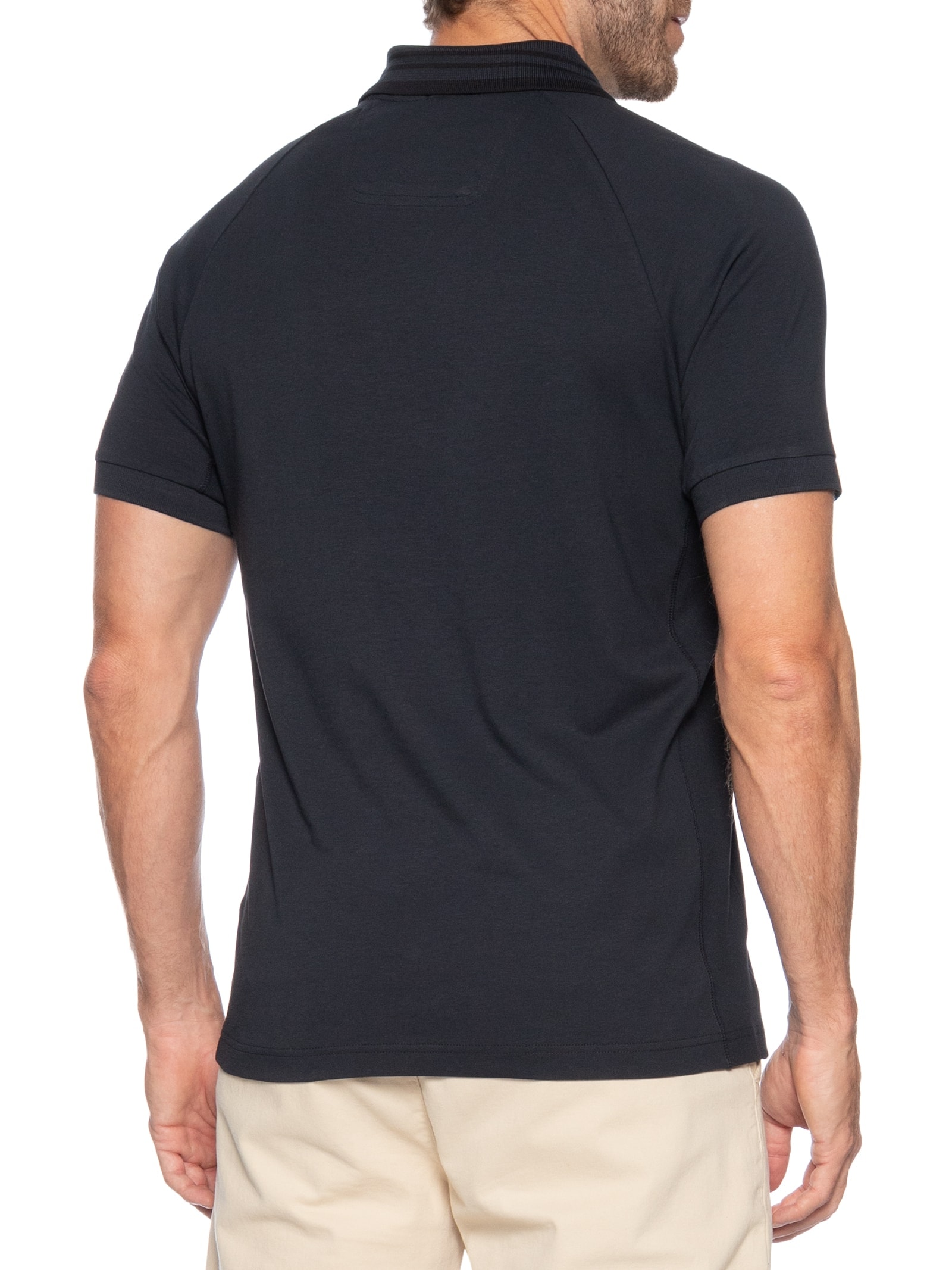 Polo Masculina Paddy Azul Boss