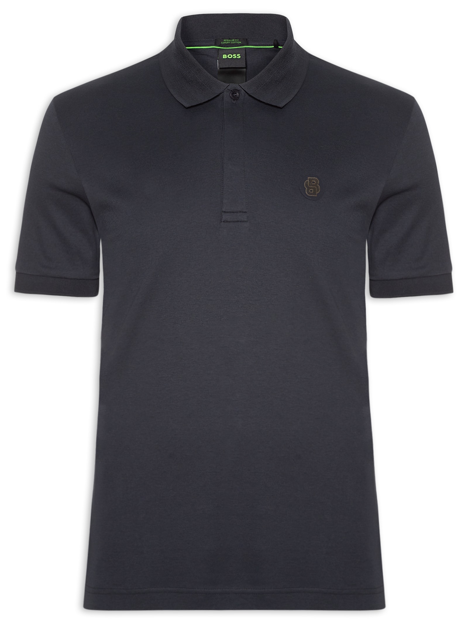 Polo Masculina Paddy Azul Boss