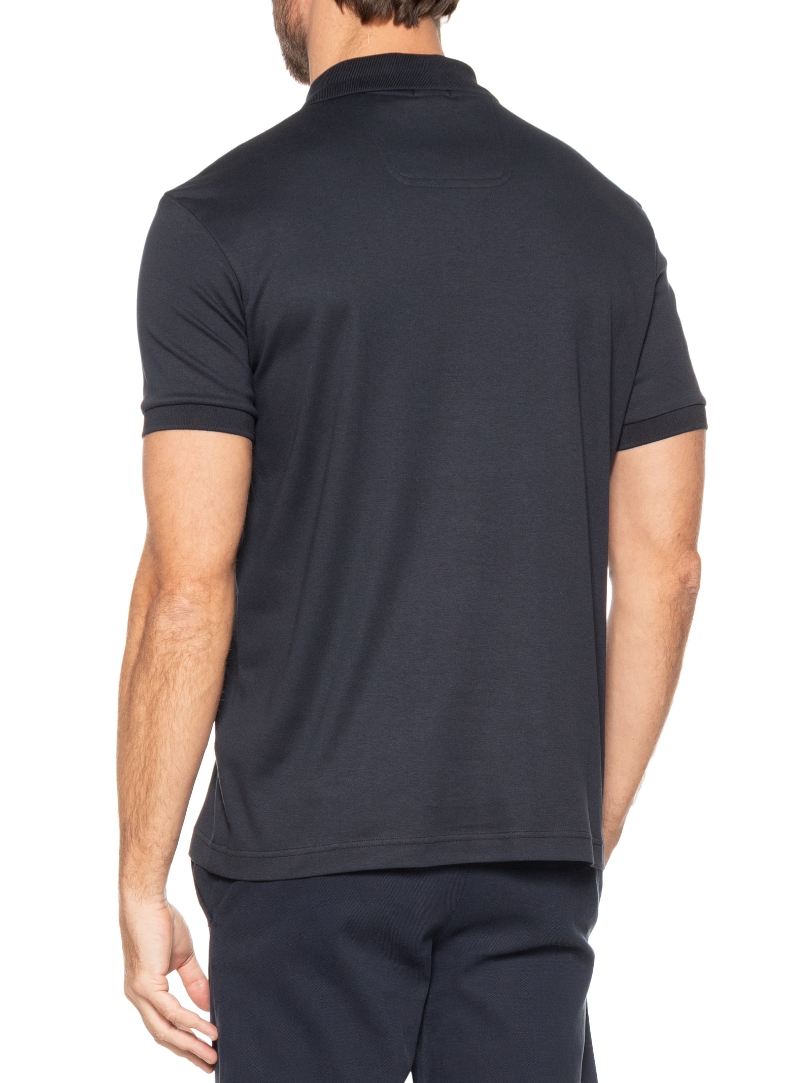 Polo Masculina Paddy Azul Boss