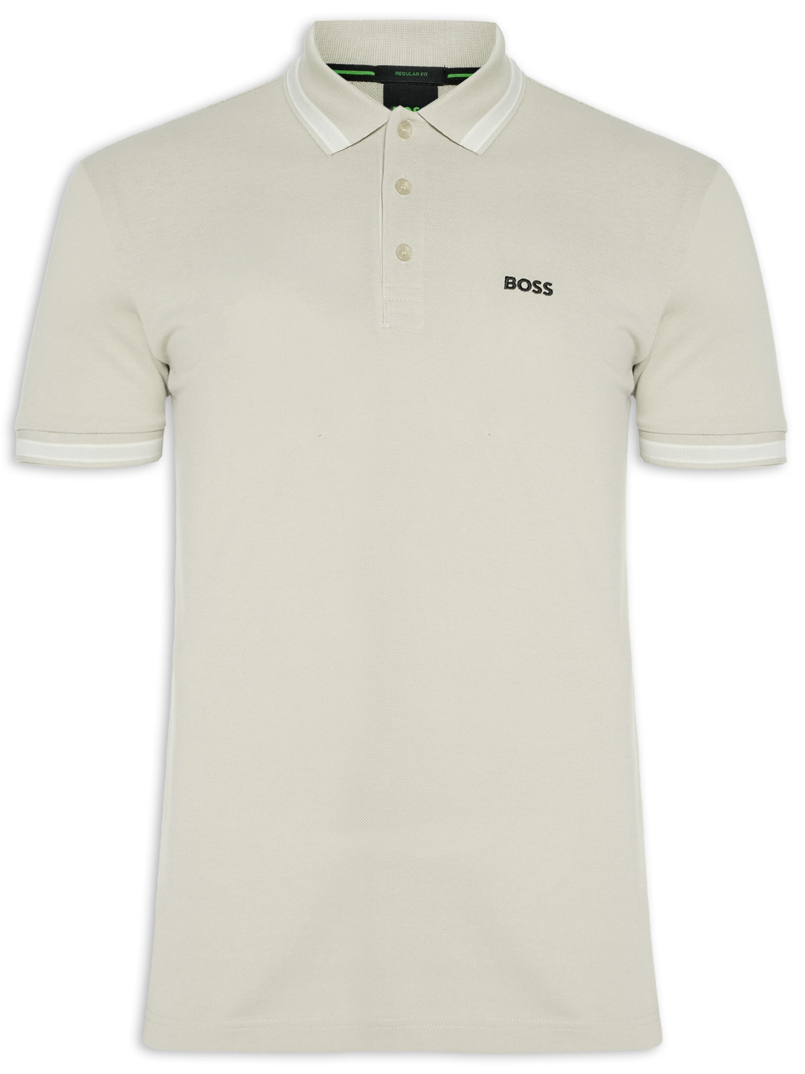 Polo Masculina Paddy Bege Boss