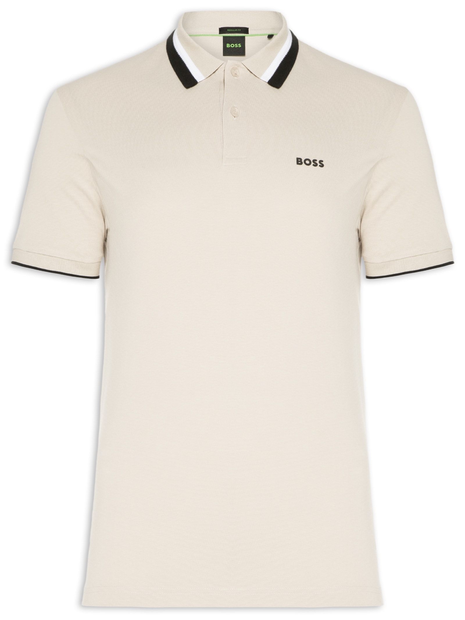 Polo Masculina Paddy Heritage Bege  Boss