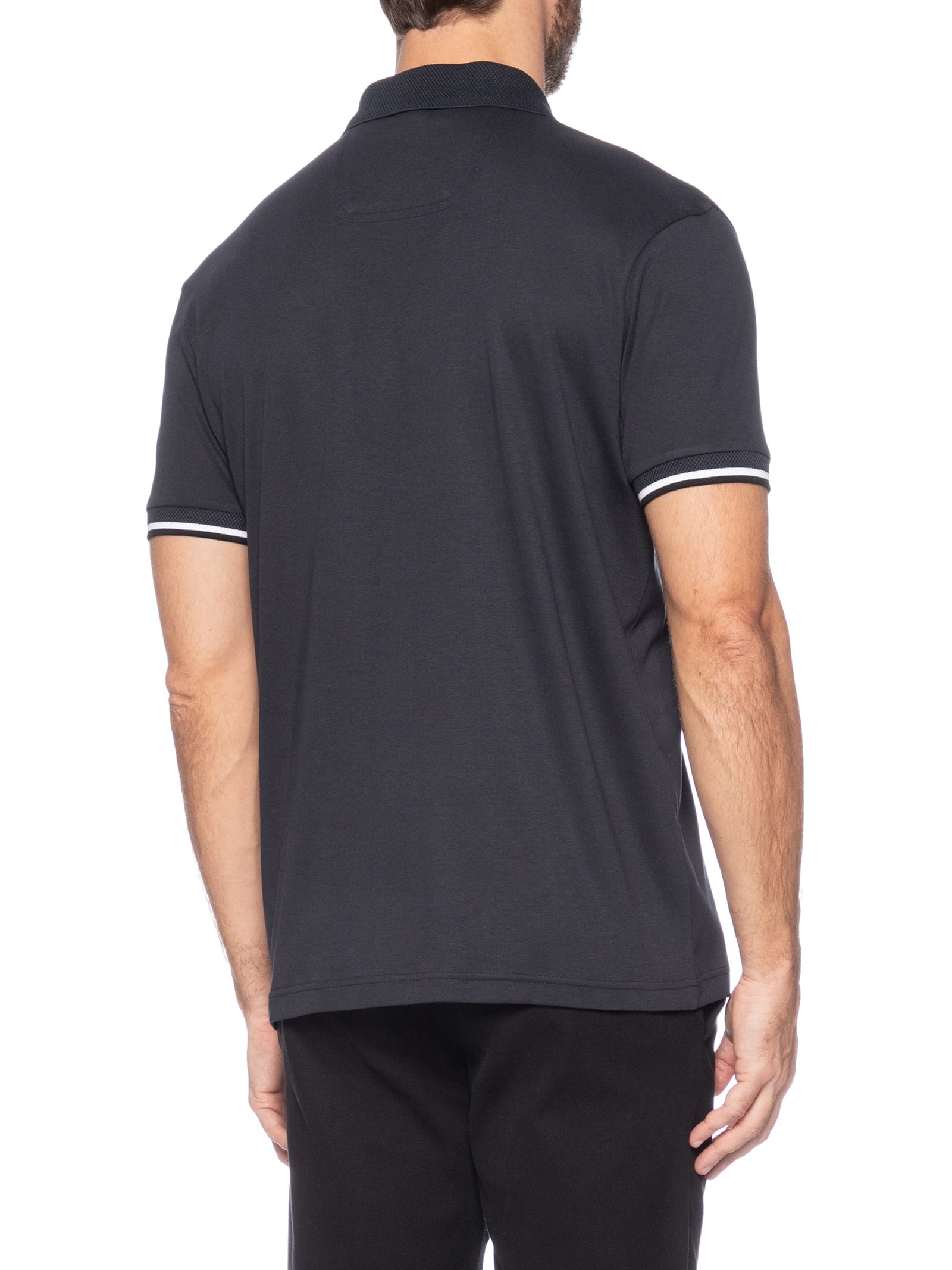 Polo Masculina Paddy Lux Heritage Azul  Boss