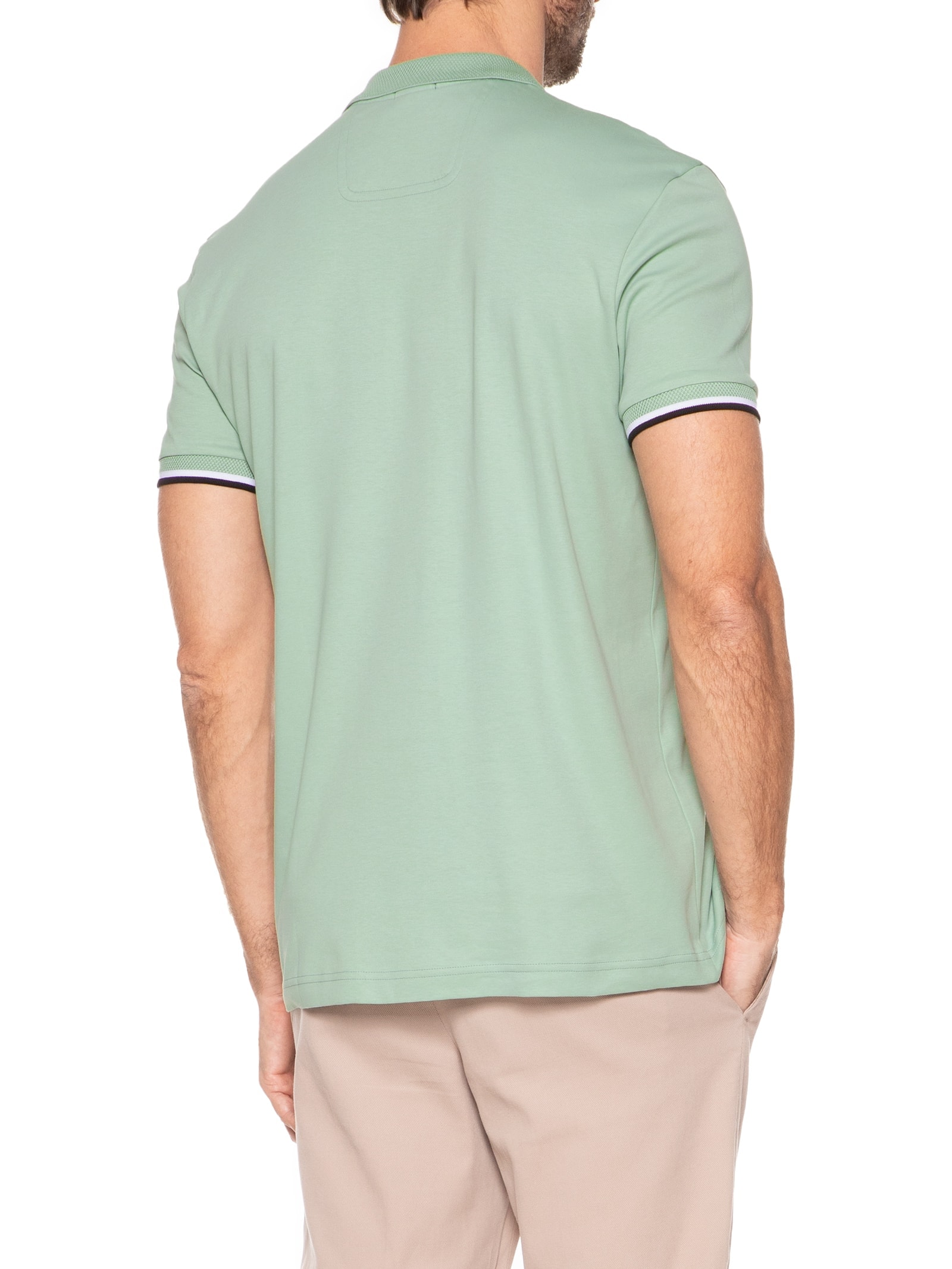 Polo Masculina Paddy Lux Heritage Verde Boss
