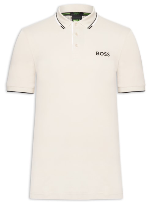 Polo Masculina Paddy Regular Fit - Bege