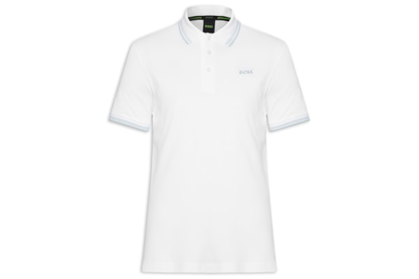 Polo Masculina Paddy Regular Fit - Branco