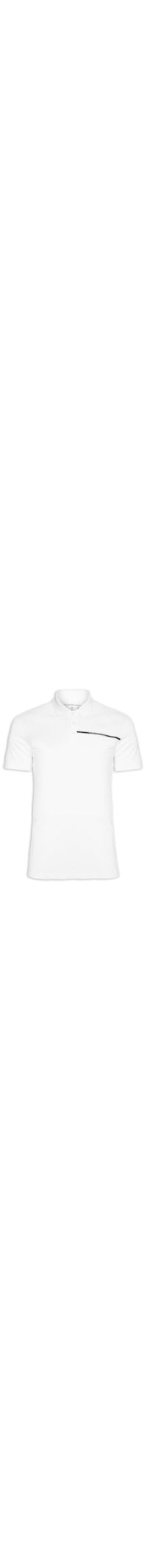 Polo Masculina Palito - Branco