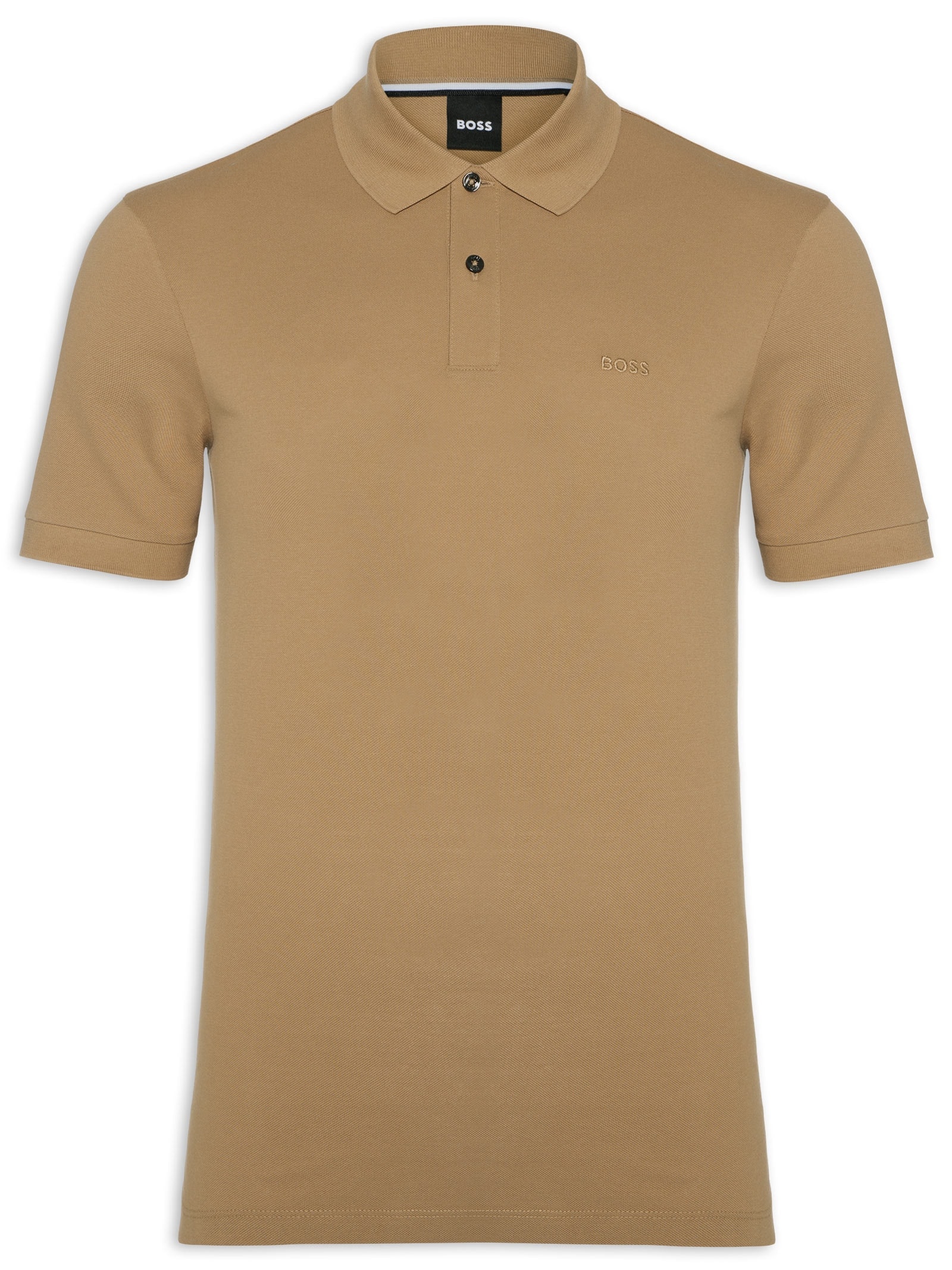 Polo Masculina Pallas Bege Boss