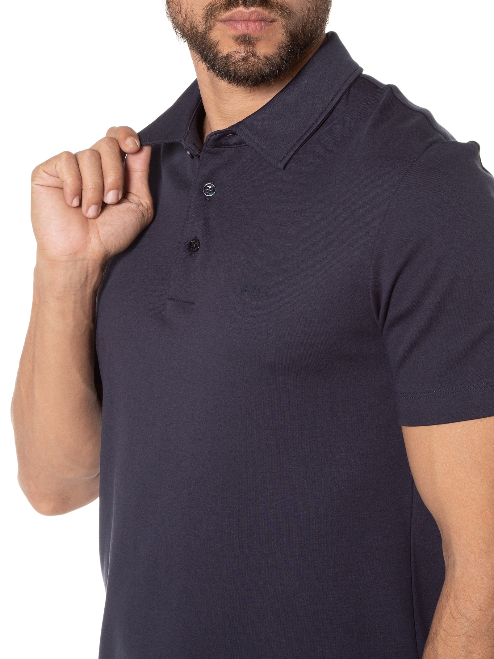 Polo Masculina Palosh 30 Azul Boss