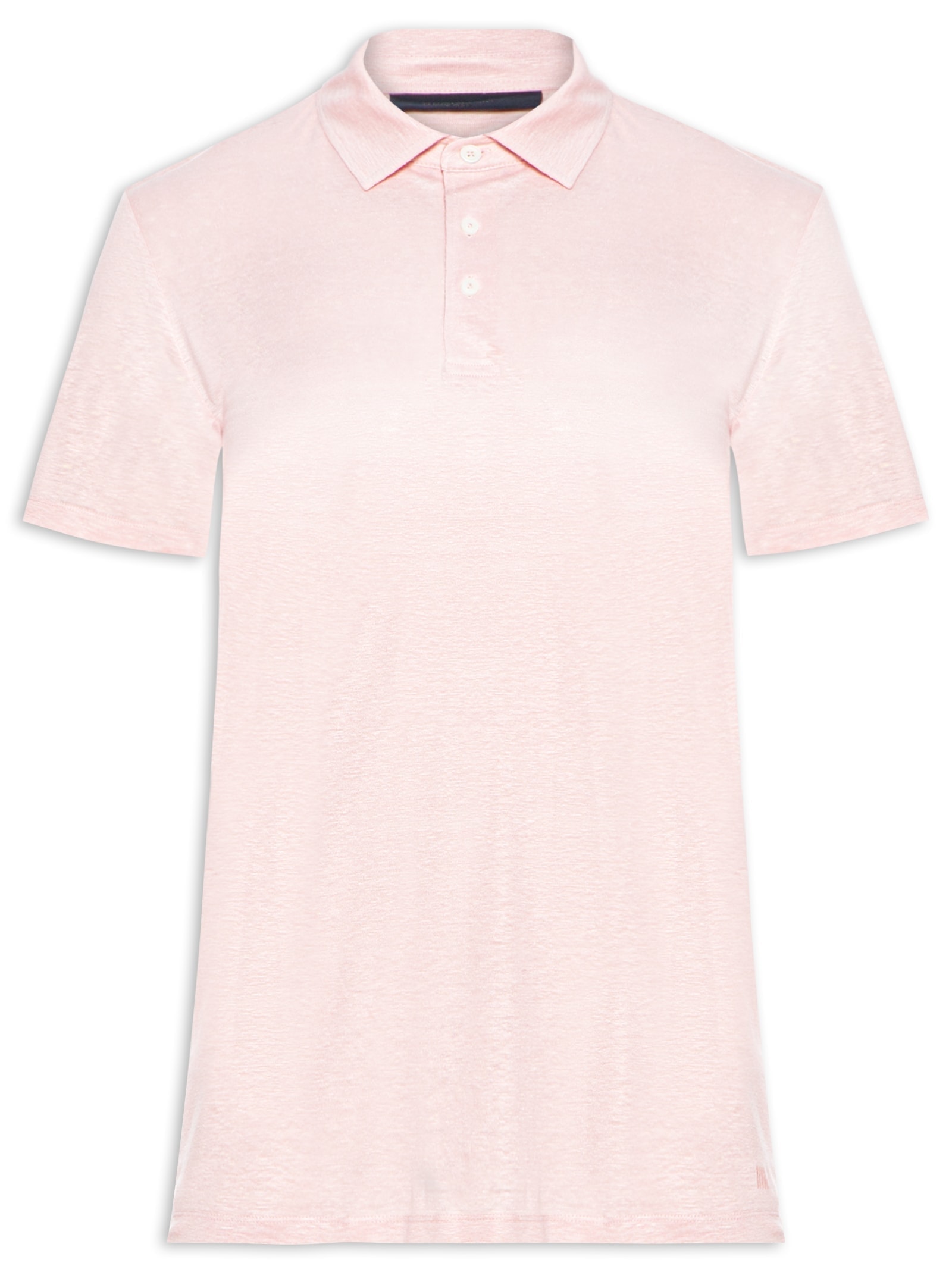Polo Masculina Paris 7 Collab Beckham Regular Fit  Rosa Boss