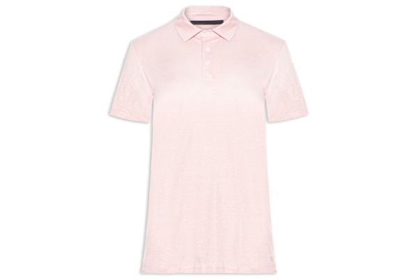 Polo Masculina Paris 7 Collab Beckham Regular Fit  - Rosa