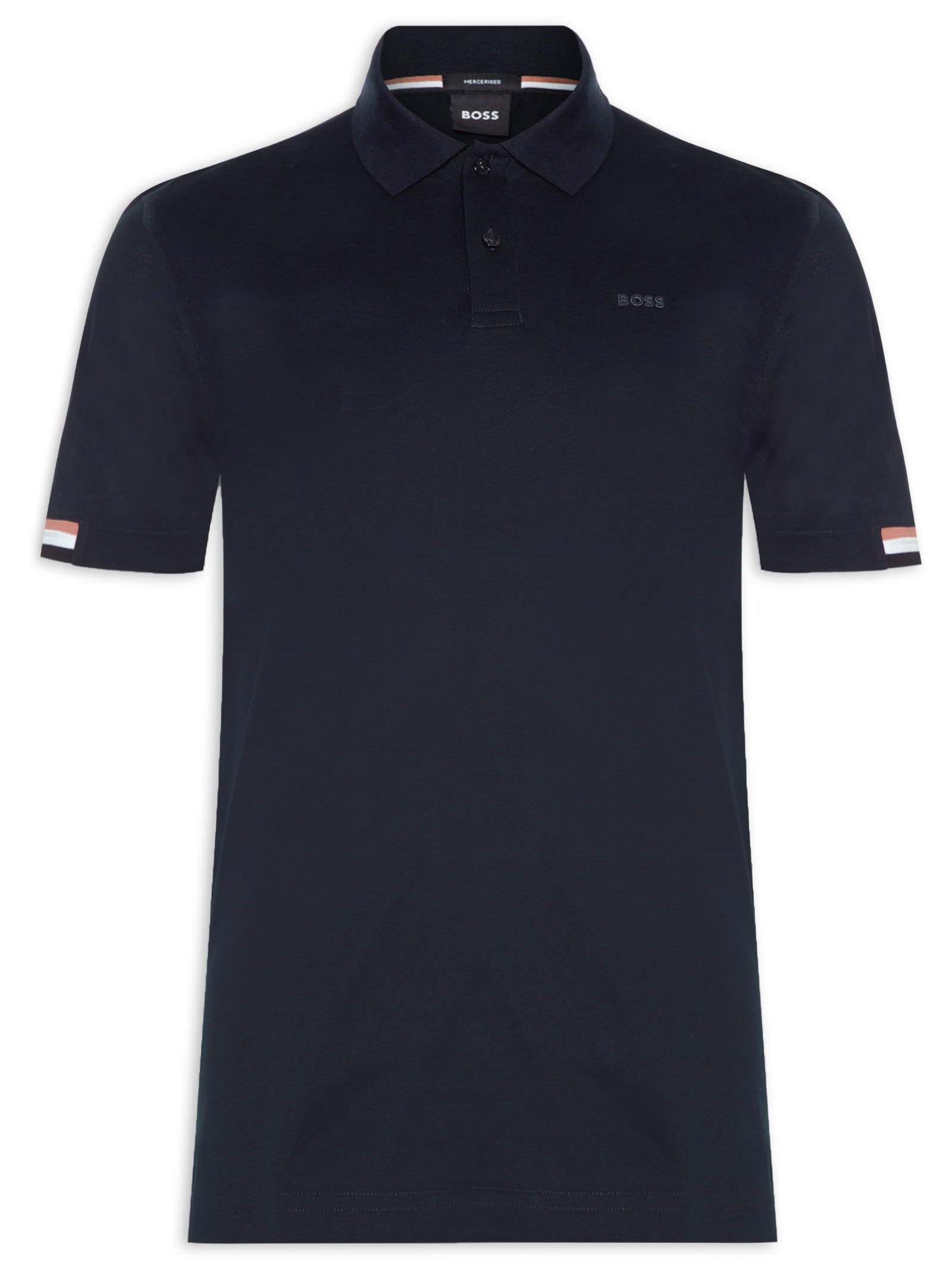 Polo Masculina Parlay Azul Boss