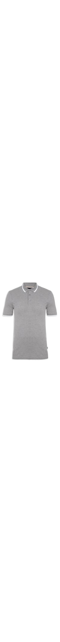 Polo Masculina Parlay - Cinza