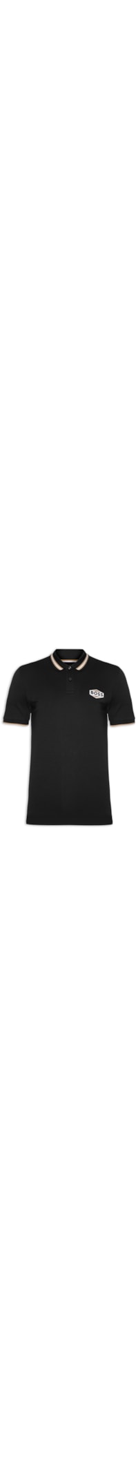 Polo Masculina Parlay - Preto