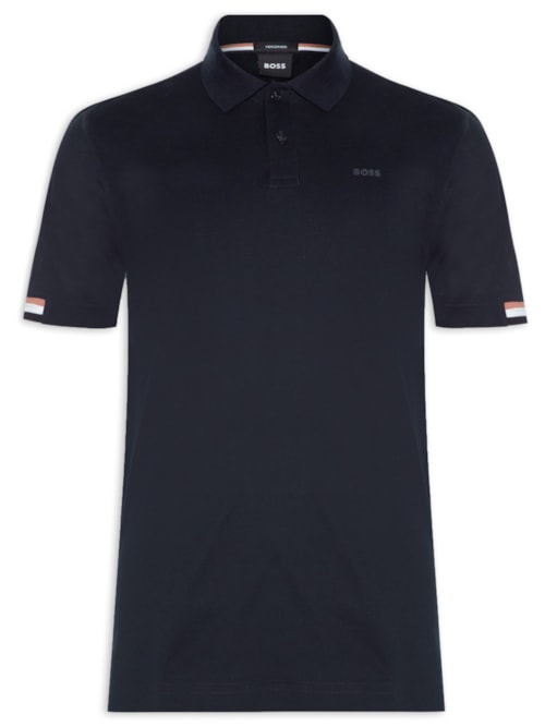 Polo Masculina Parley - Azul