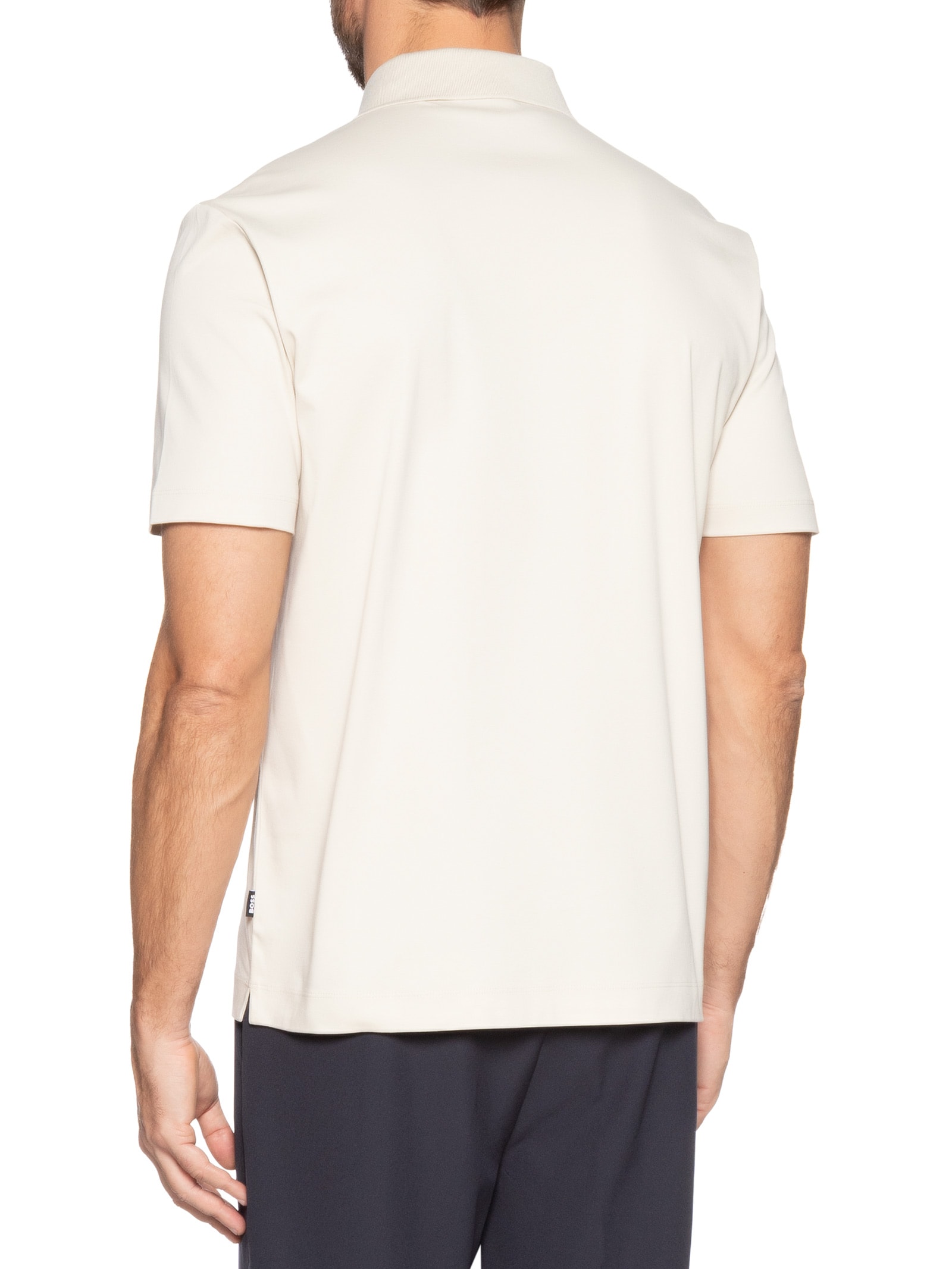 Polo Masculina Parris Branco Boss