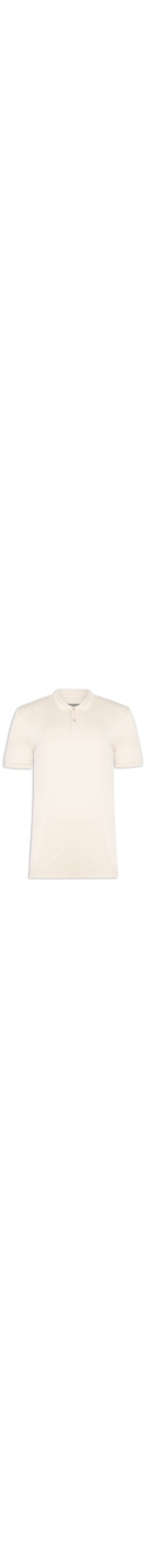 Polo Masculina Pima Cotton - Bege