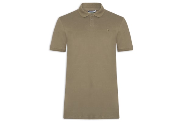 Polo Masculina Pima Piquet - Verde