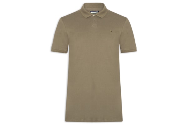 Polo Masculina Pima Piquet - Verde