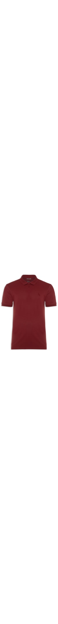Polo Masculina Pima Piquet - Vermelho