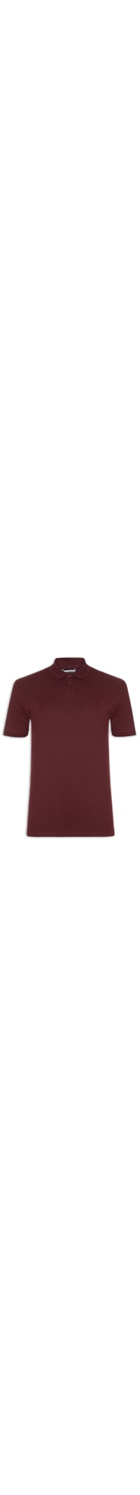 Polo Masculina Pima Piquet – Vermelho