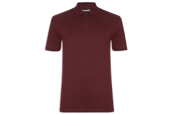 Polo Masculina Pima Piquet – Vermelho