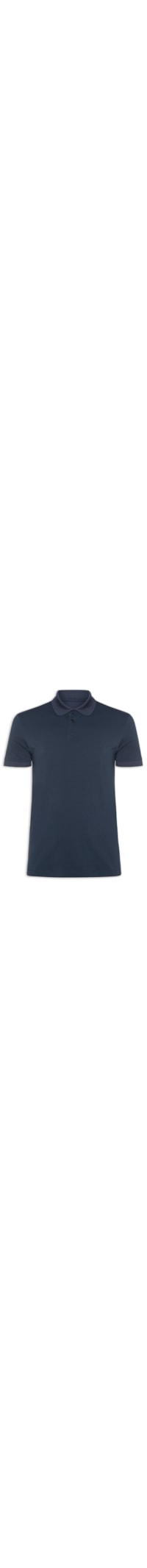 Polo Masculina Pima Tech - Azul