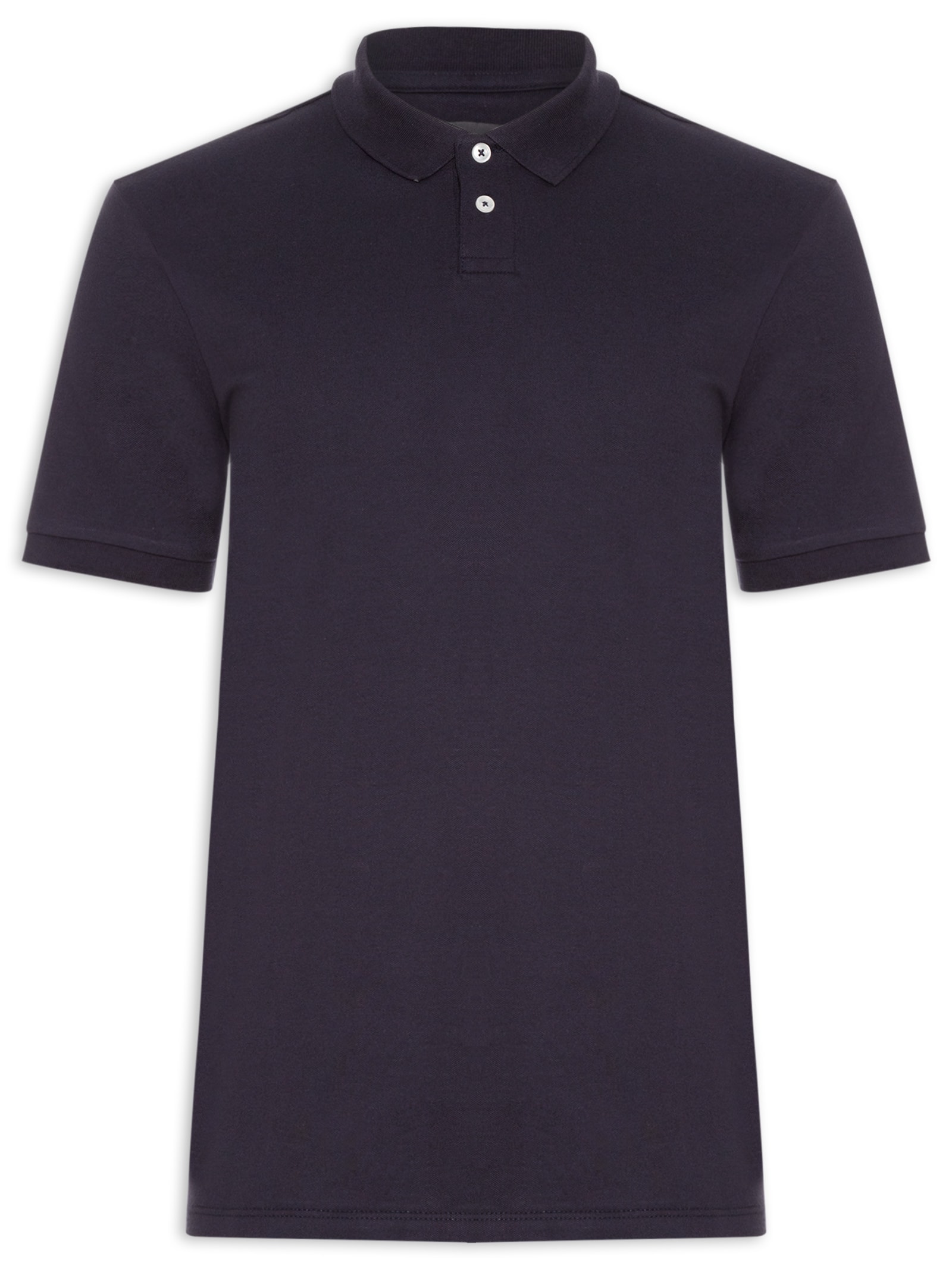 Polo Masculina Piquet Algodão Stretch Azul Oficina Reserva